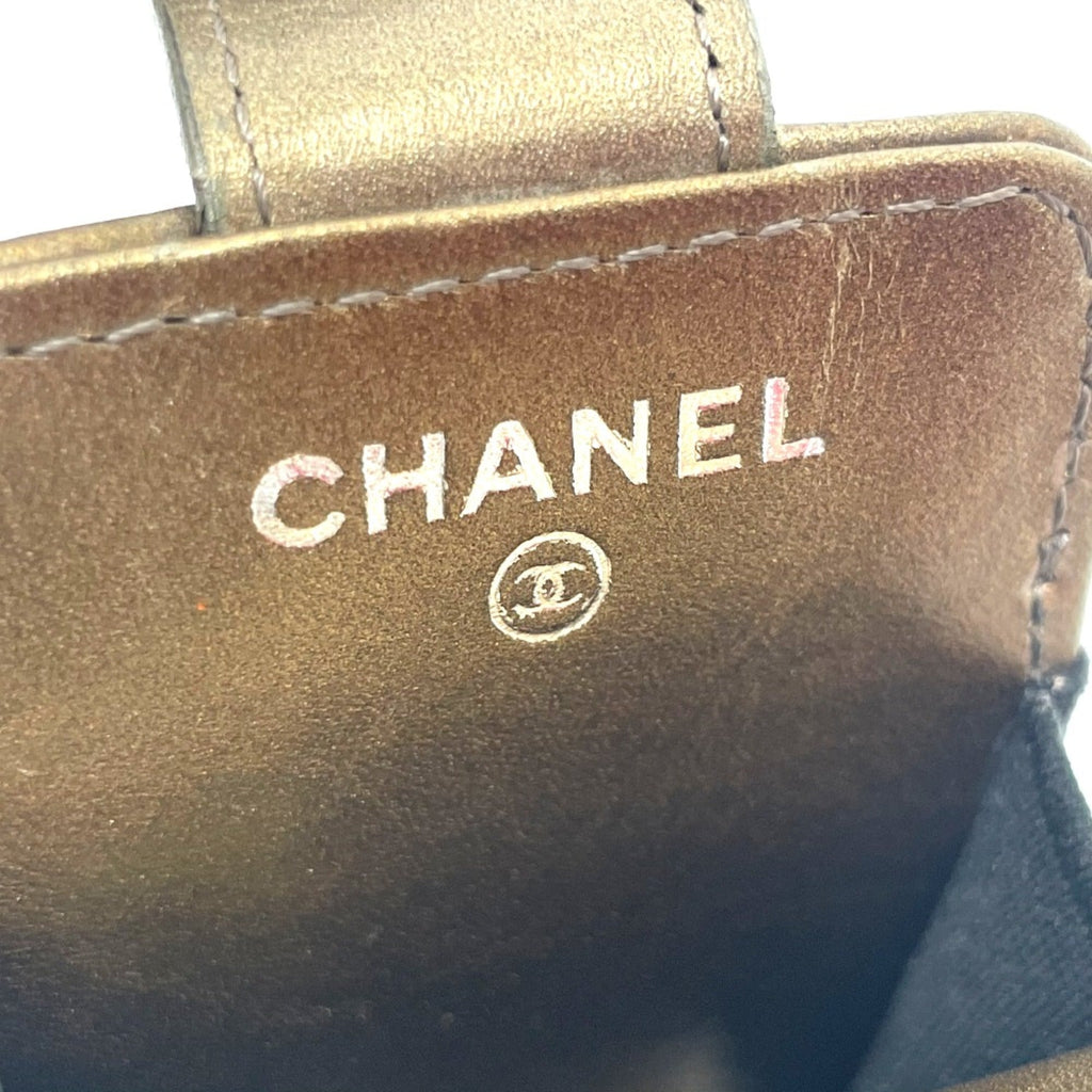 Chanel Gold Leather Shoulder Bag