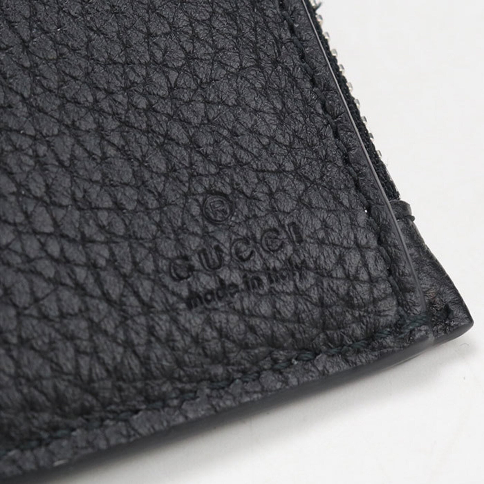 Gucci Black Leather Wallet (Bi-Fold) (Pre-Owned)