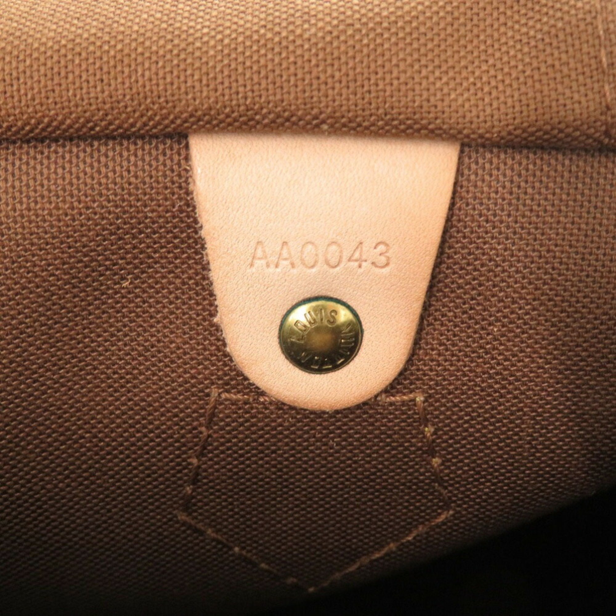 Louis Vuitton Brown Monogram Handbag