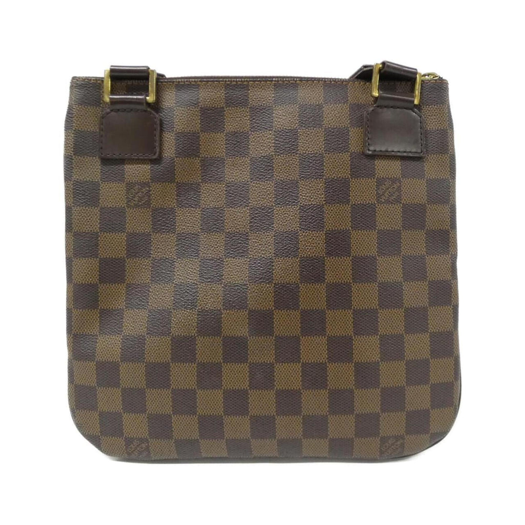 Louis Vuitton Brown Coated Canvas Pochette Shoulder Bag