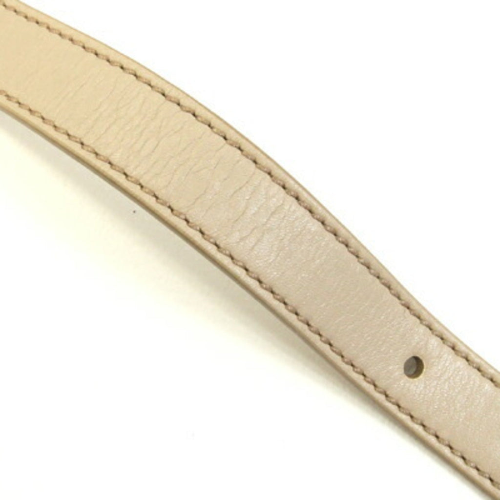 Prada Light Beige Leather Handbag Shoulder Bag