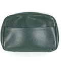 Louis Vuitton Episea Green Taiga Leather Clutch Bag Pouch