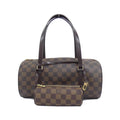 Louis Vuitton Ebene Coated Canvas Handbag