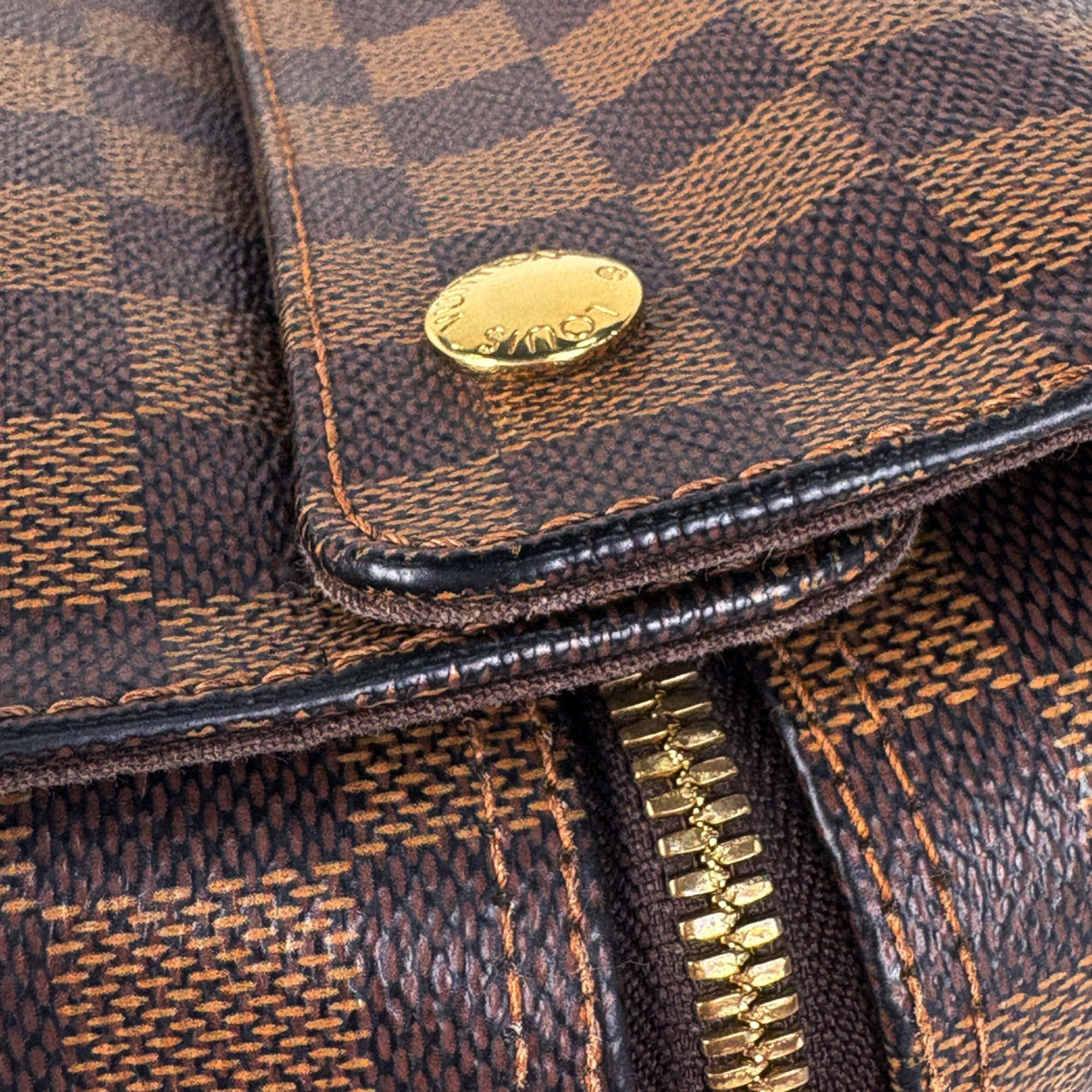 Louis Vuitton Brown Damier Canvas Shoulder Bag
