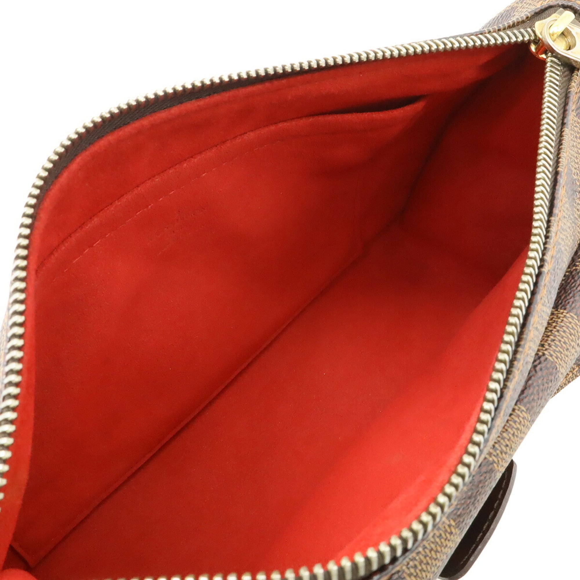 Louis Vuitton Brown Pvc Shoulder Bag