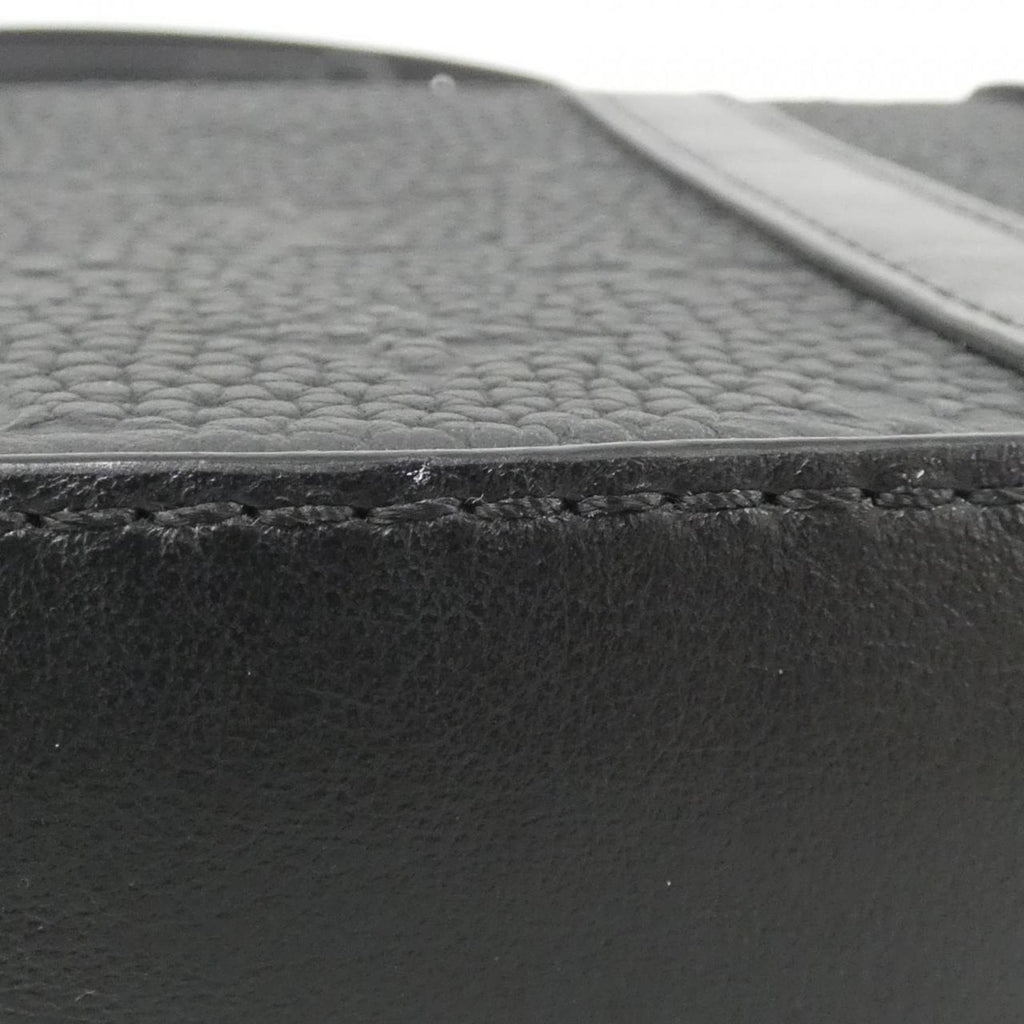 Louis Vuitton Taurillon Black Leather Shoulder Bag