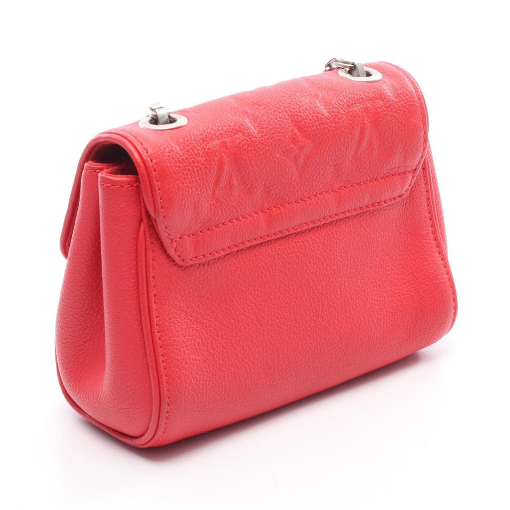 Louis Vuitton Red Color Leather Shoulder Bag