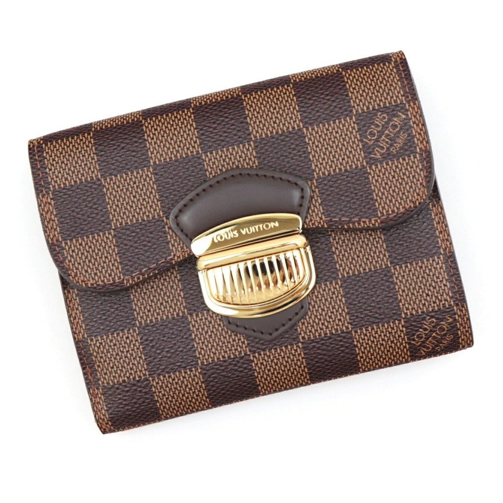 Louis Vuitton Damier Women's Damier Canvas Wallet (tri-fold) Br
