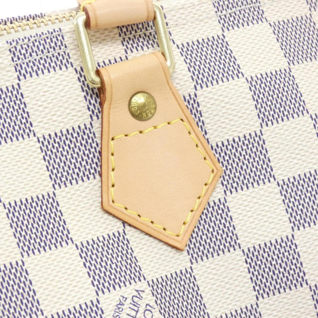 Louis Vuitton Azur Coated Canvas Boston Bag