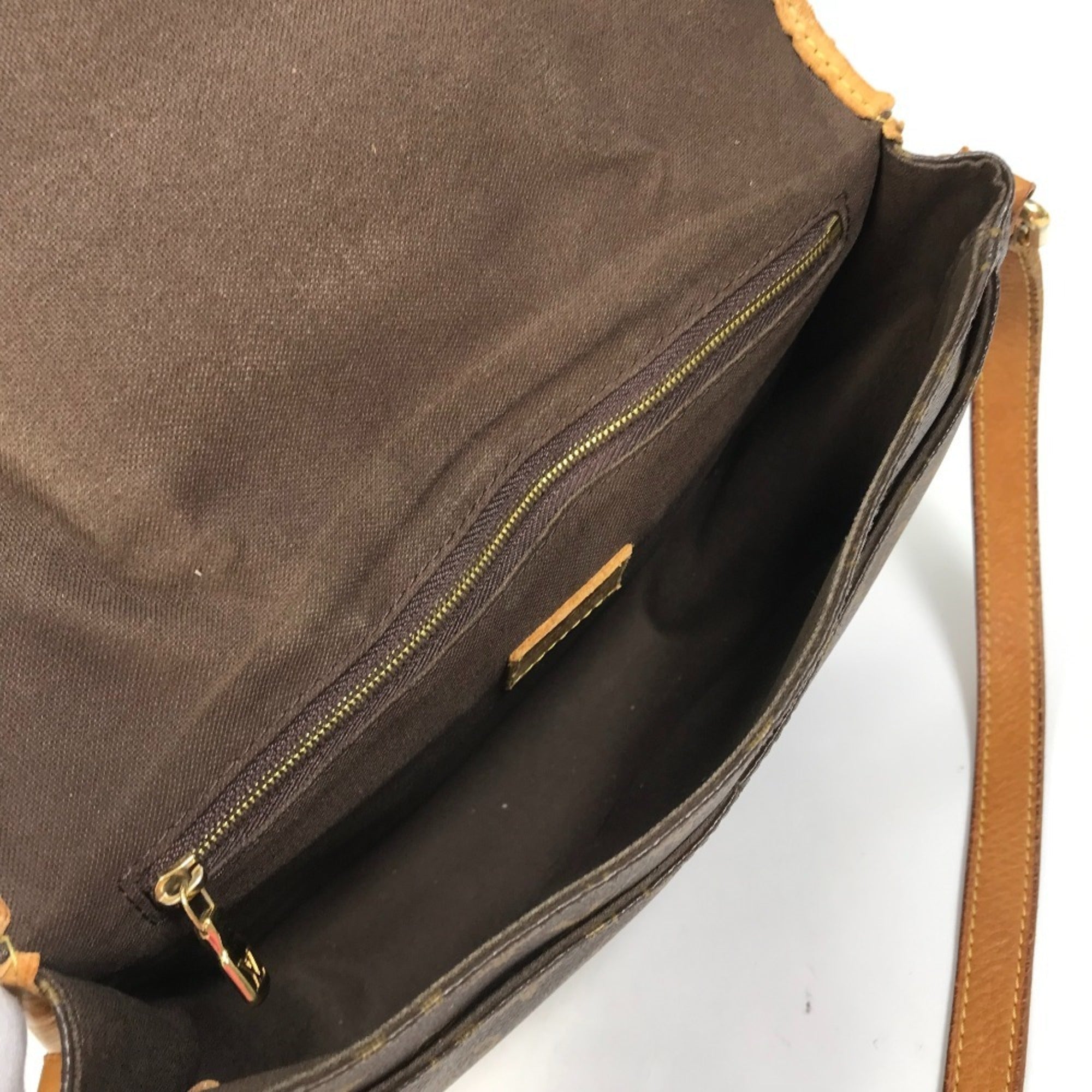 Louis Vuitton Brown Monogram Shoulder Bag