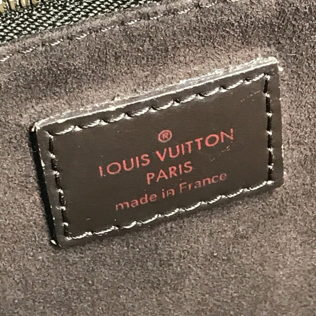 Louis Vuitton Damier Brown Ebene Damier Canvas Shoulder Bag Tote Bag