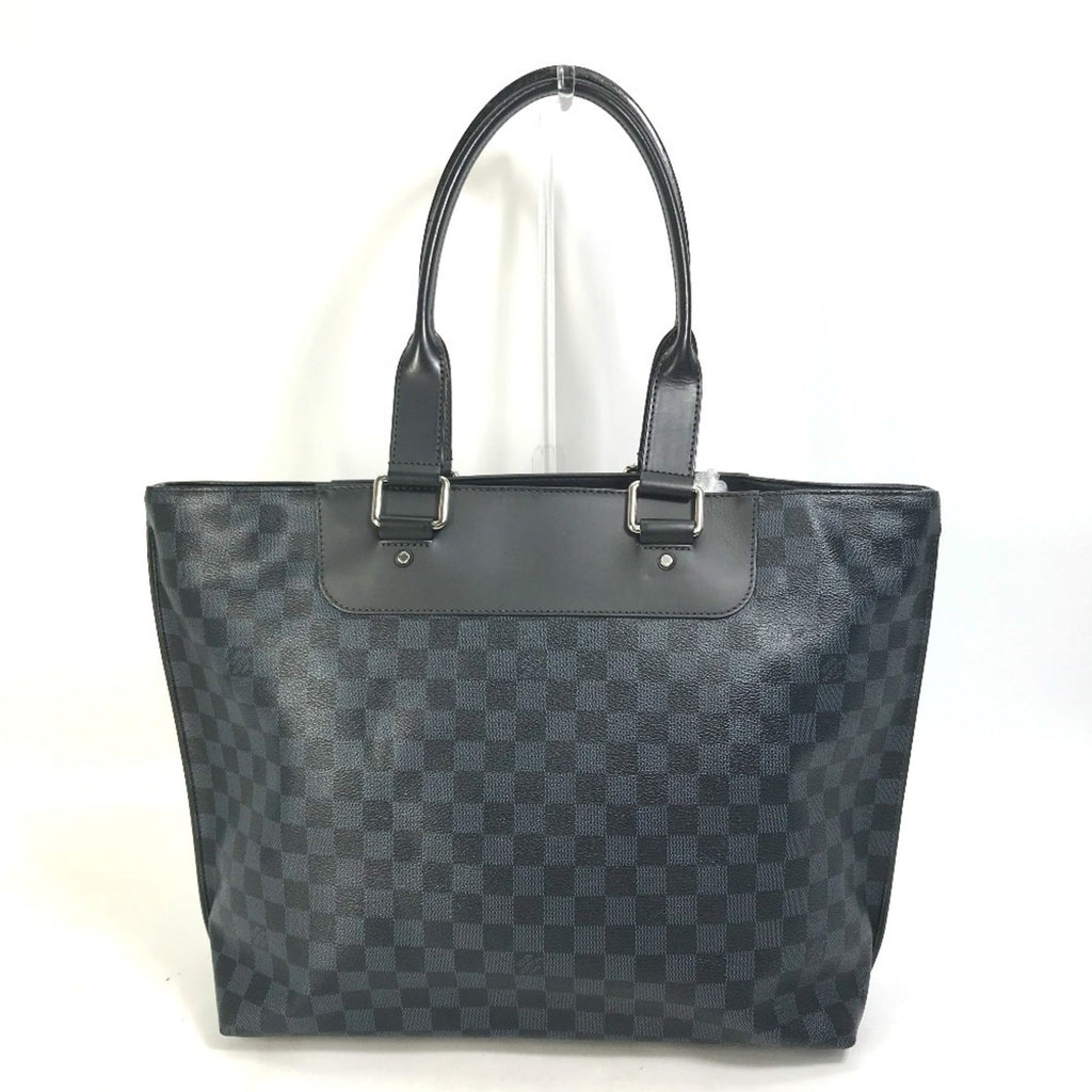 Louis Vuitton Damier Cobalt Black Navy Shoulder Bag Tote Bag