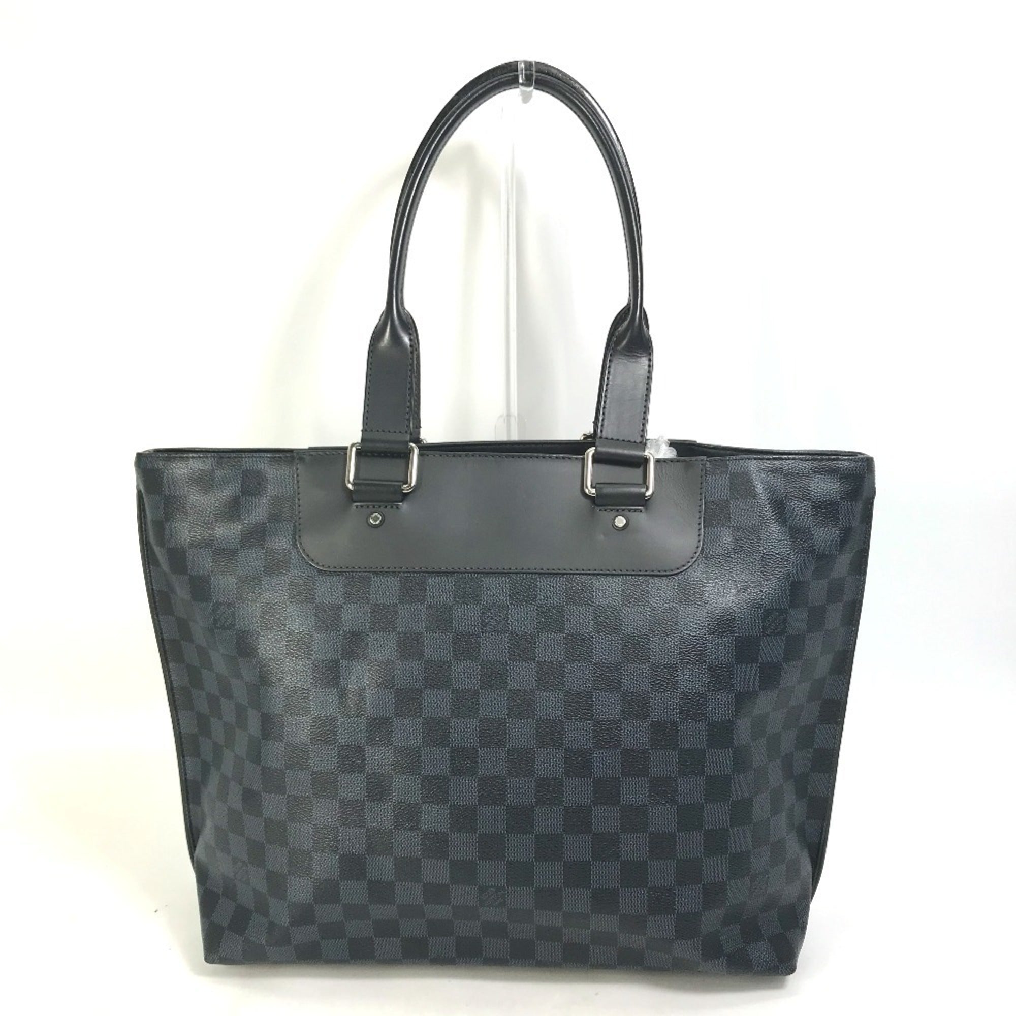Louis Vuitton Damier Cobalt Black Navy Shoulder Bag Tote Bag