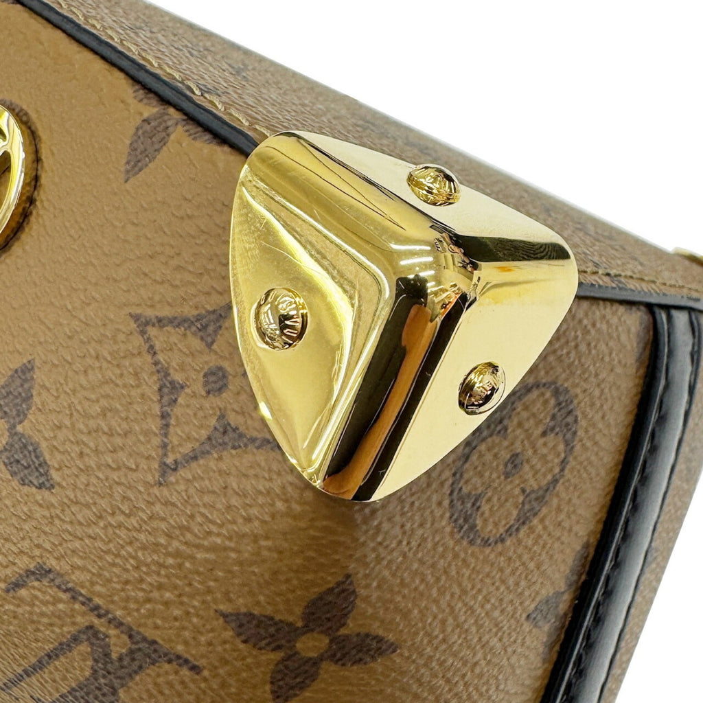 Louis Vuitton Monogram Reverse Brown Monogram Reverse Handbag Shoulder Bag