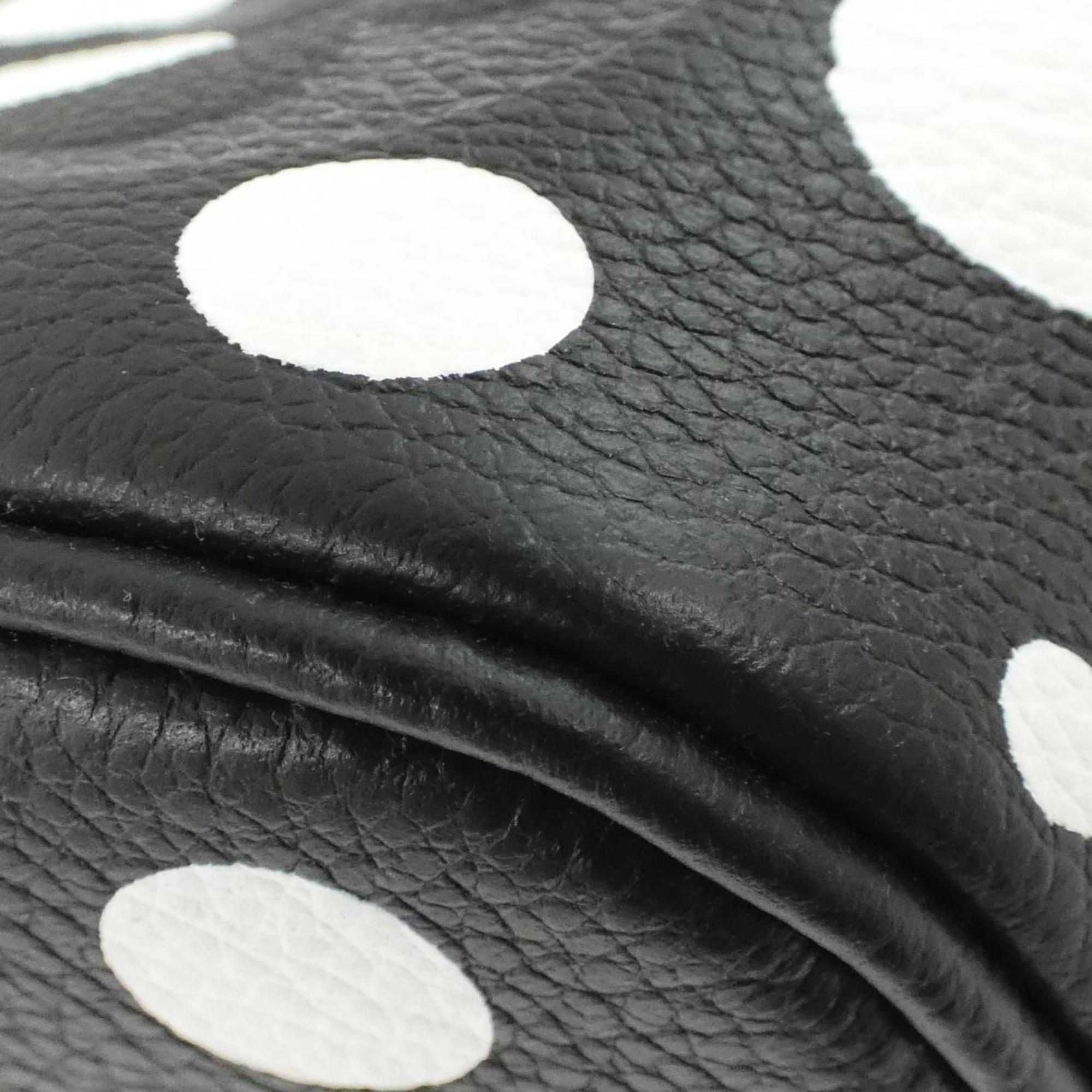 Louis Vuitton Black Leather Handbag