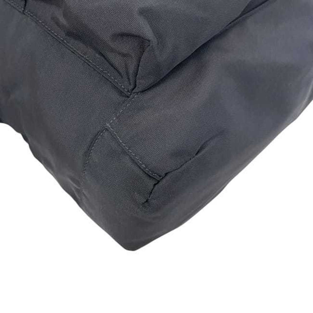 Balenciaga Black Canvas Leather Backpack