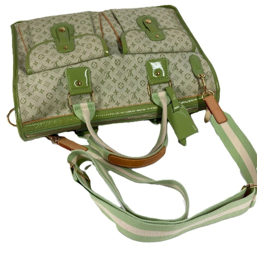 Louis Vuitton Almond Green Monogram Monogram Mini Shoulder Bag Tote Bag