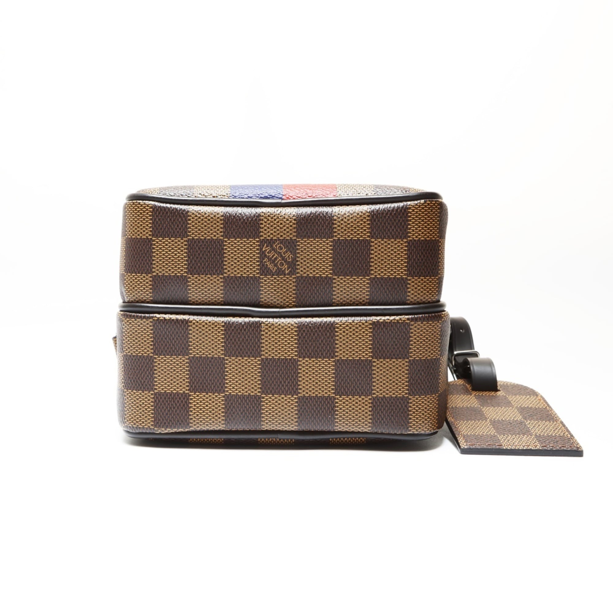 Louis Vuitton Brown Clear Damier Canvas Shoulder Bag