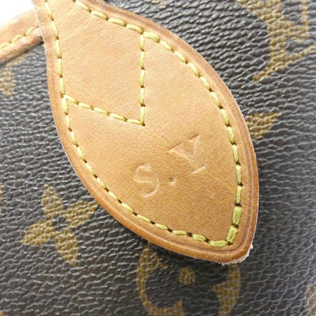 Louis Vuitton Monogram Cerise Marron Coated Canvas Handbag