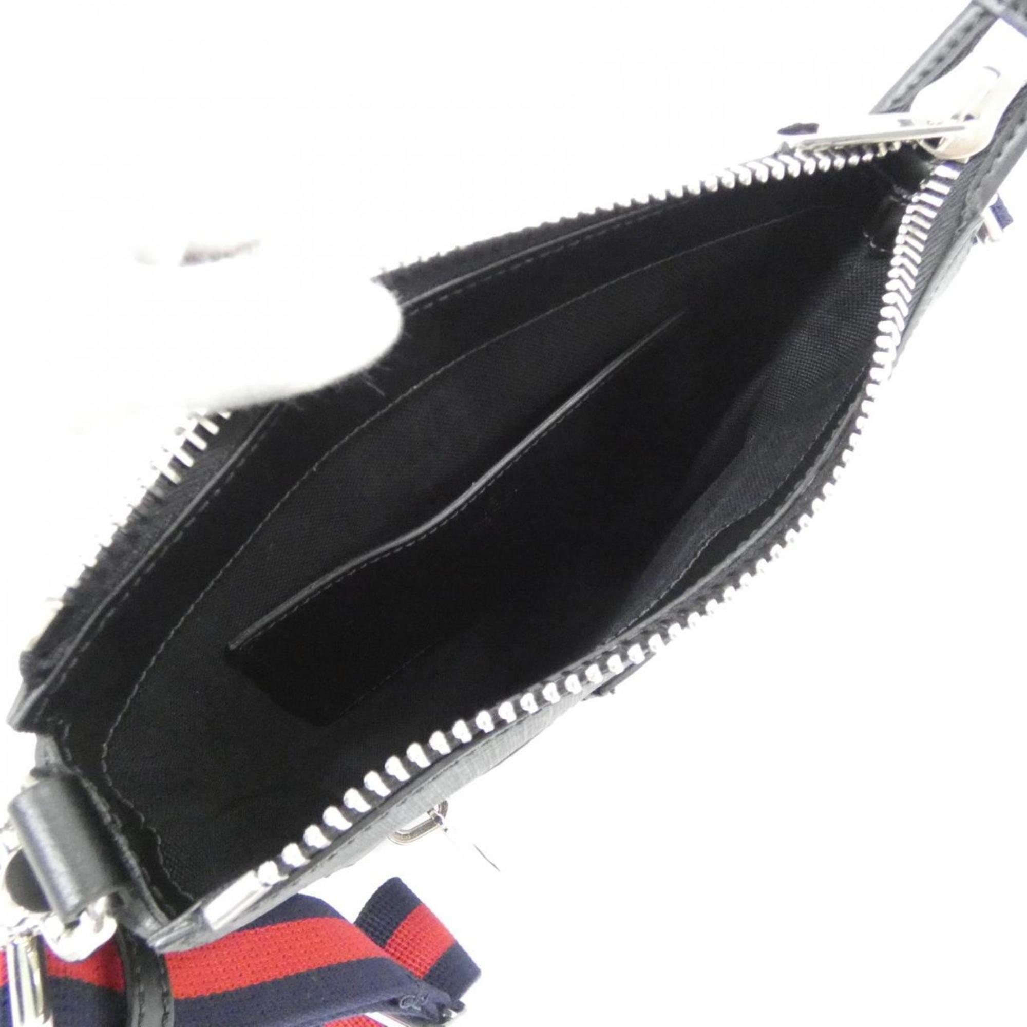 Gucci Black Gg Supreme Shoulder Bag (Pre-Owned)