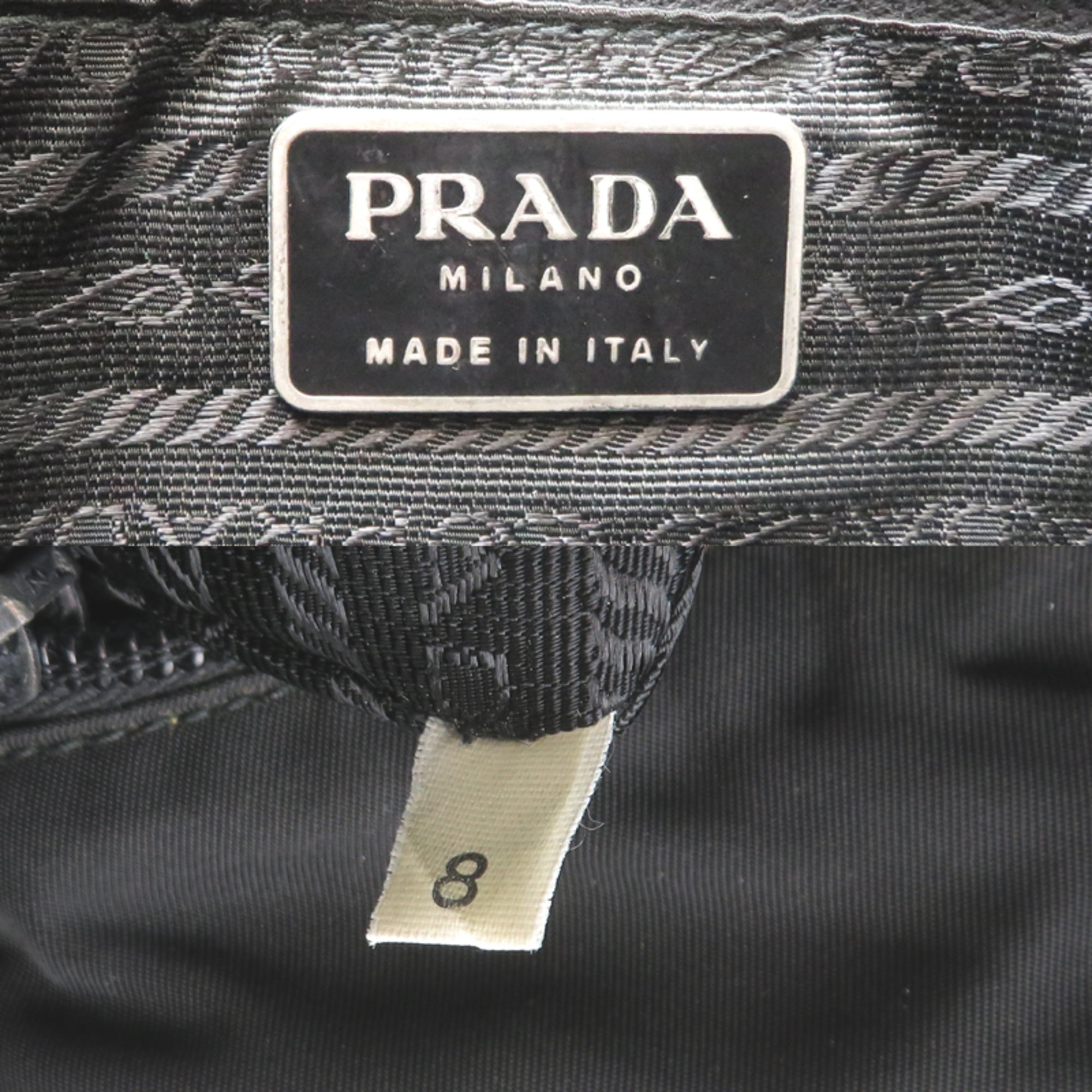 Prada Black Nylon Shoulder Bag