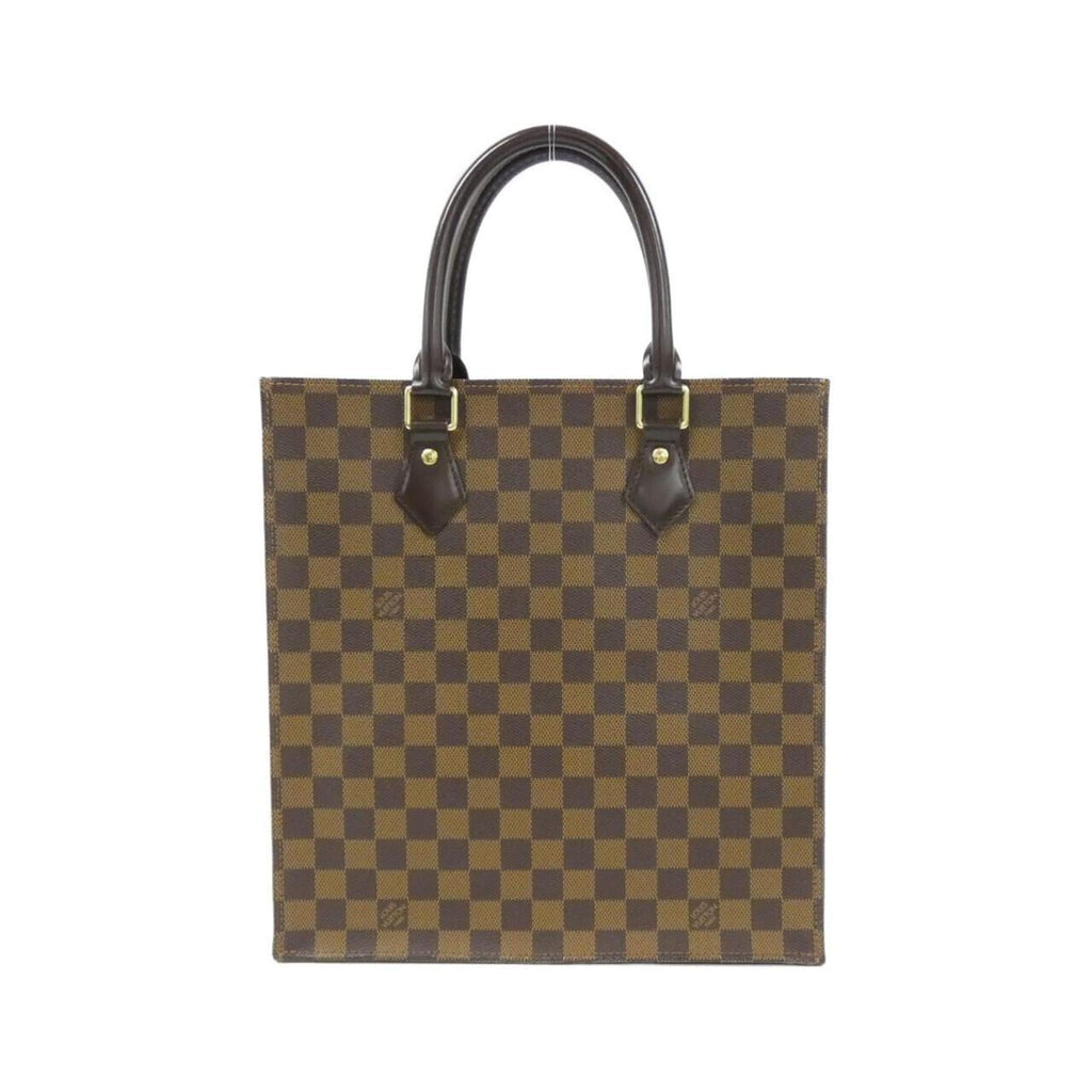 Louis Vuitton Brown Coated Canvas Handbag Tote Bag