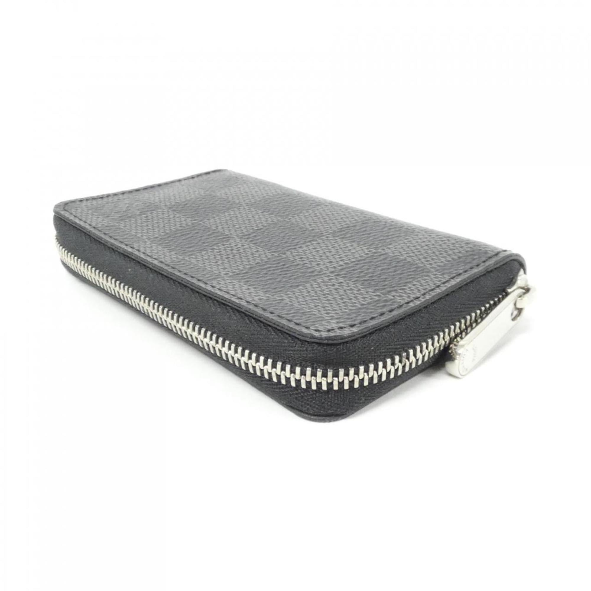 Louis Vuitton Graphite Coated Canvas Coin Purse/Coin Case