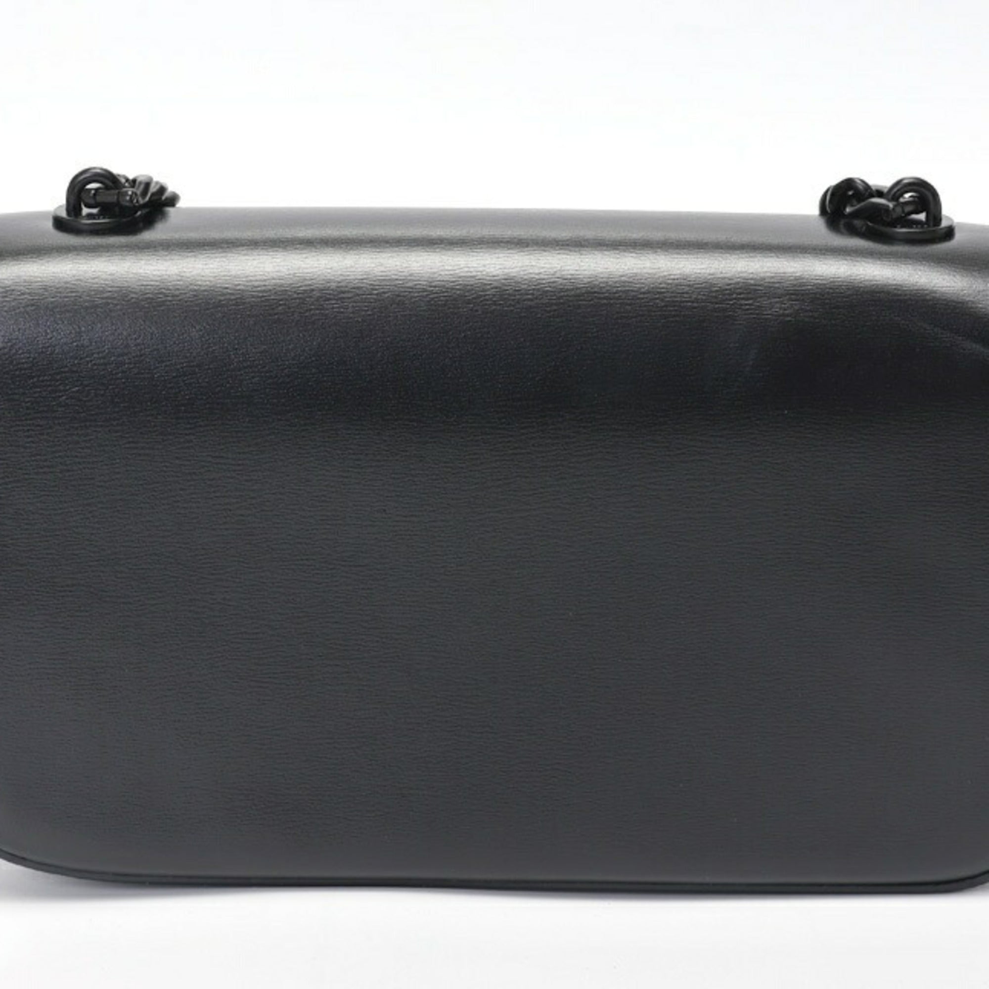 Celine Black Leather Shoulder Bag