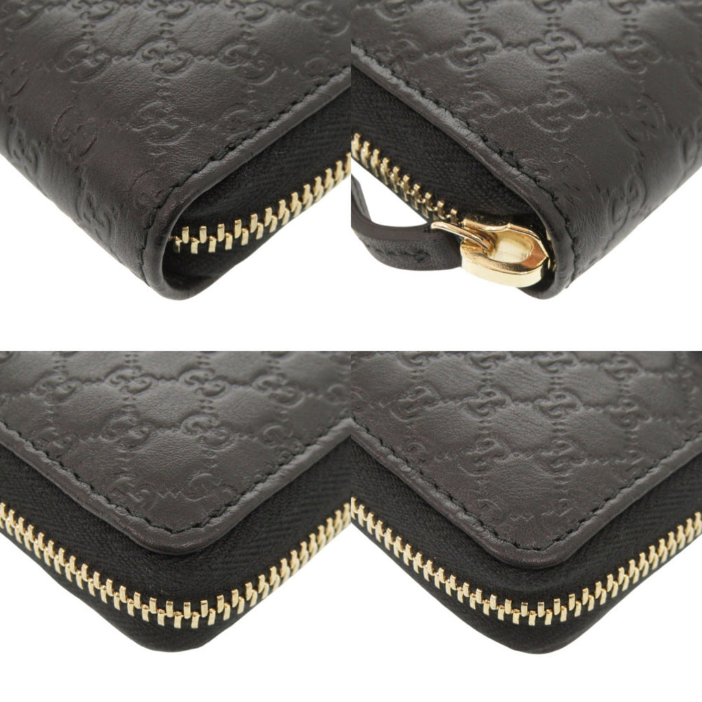 Gucci Black Leather Coin Purse/Coin Case (Pre-Owned)