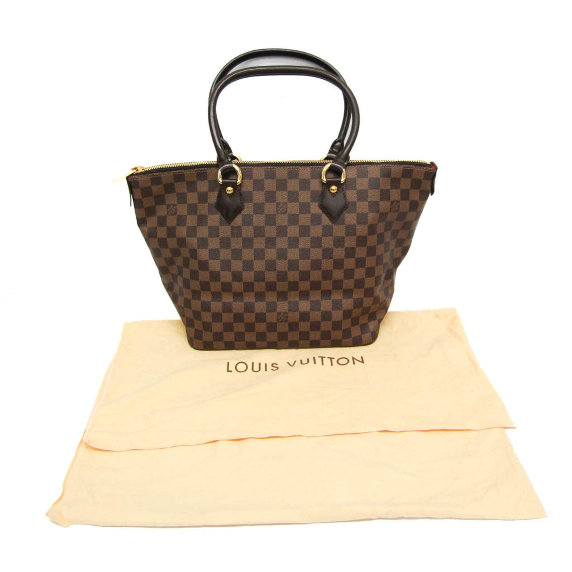 Louis Vuitton Damier Ebene Damier Canvas Handbag