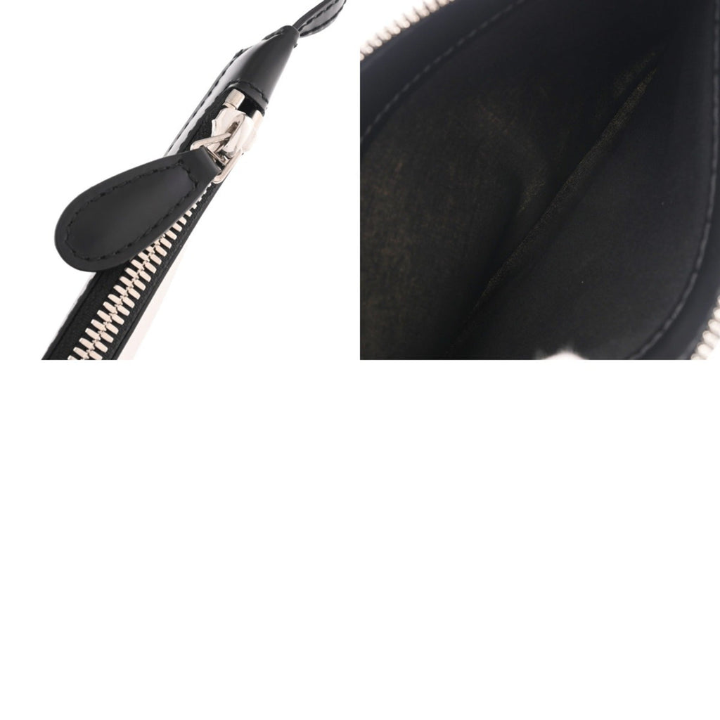 Balenciaga Black White Canvas Leather Hand