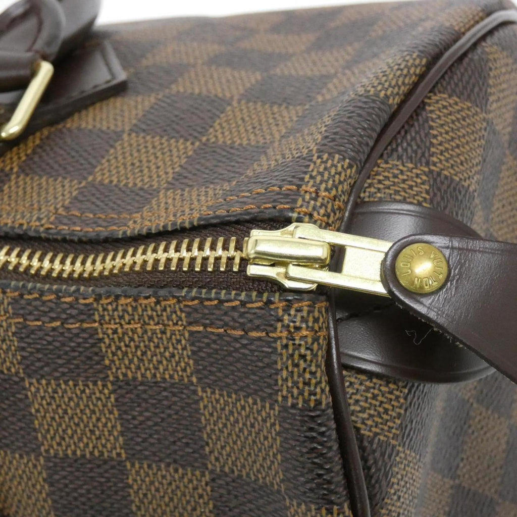 Louis Vuitton Ebene Coated Canvas Boston Bag