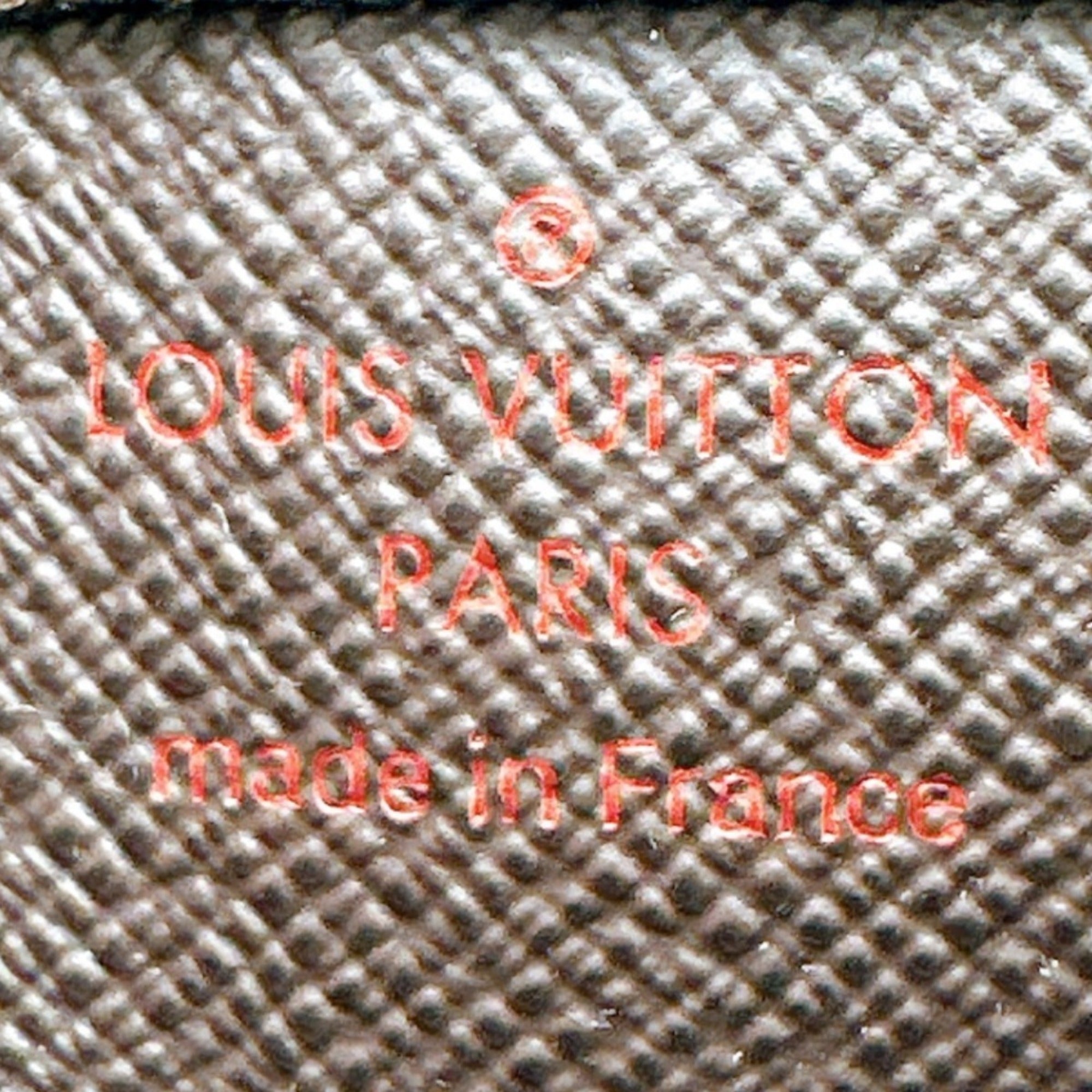 Louis Vuitton Damier Brown Damier Canvas Damier Canvas Coin Purse/Coin Case