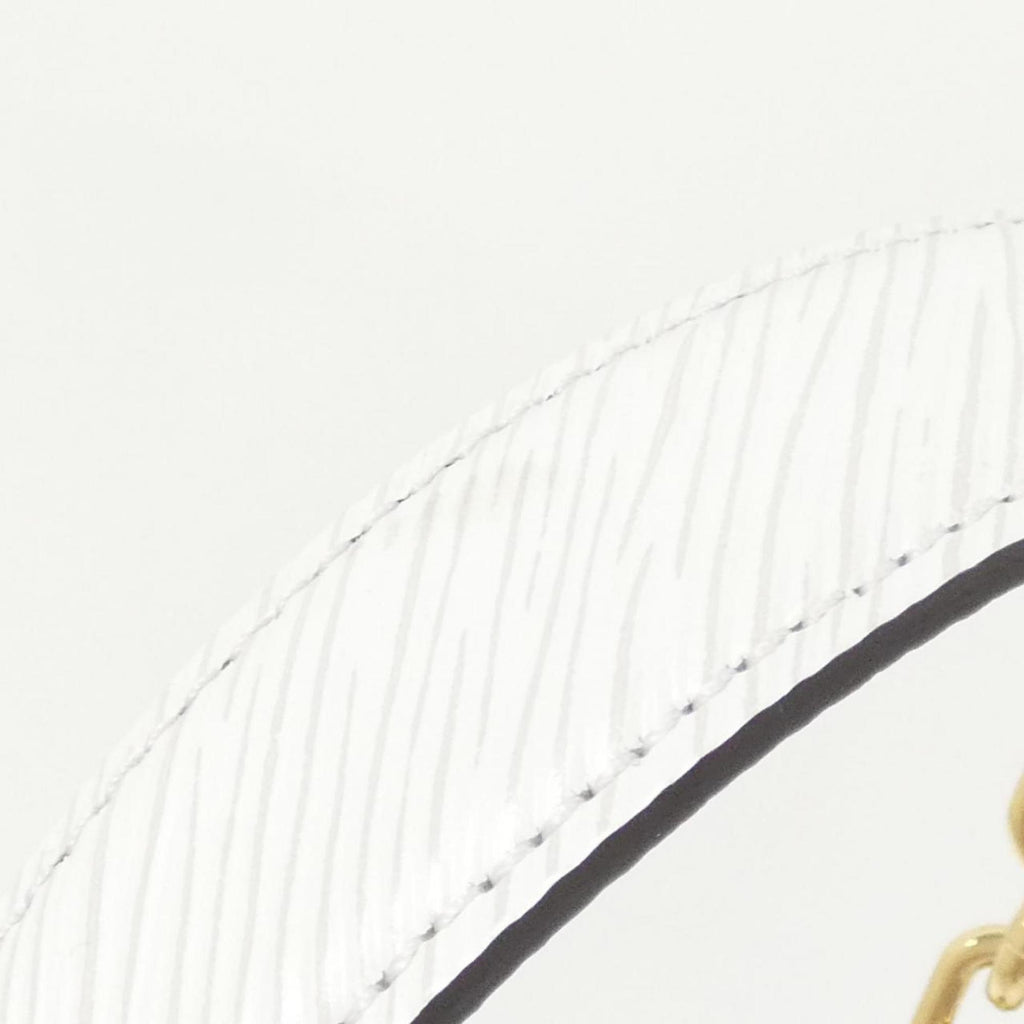 Louis Vuitton White Leather Shoulder Bag
