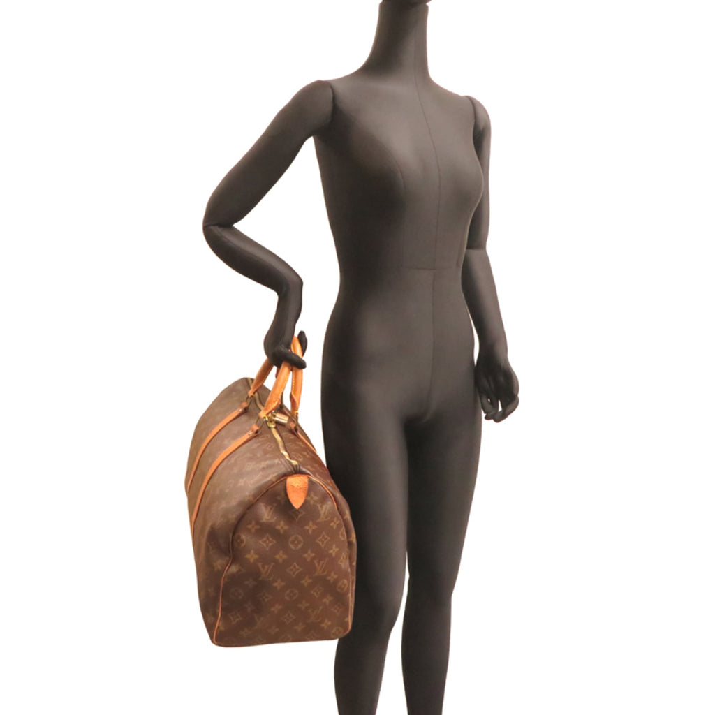 Louis Vuitton Brown Monogram Boston Bag