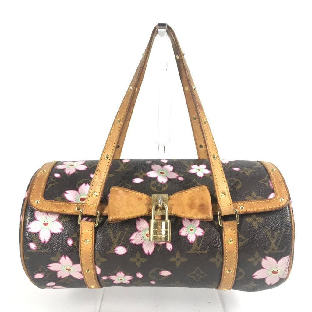 Louis Vuitton Brown Monogram Pink Monogram Handbag Shoulder Bag Tote Bag