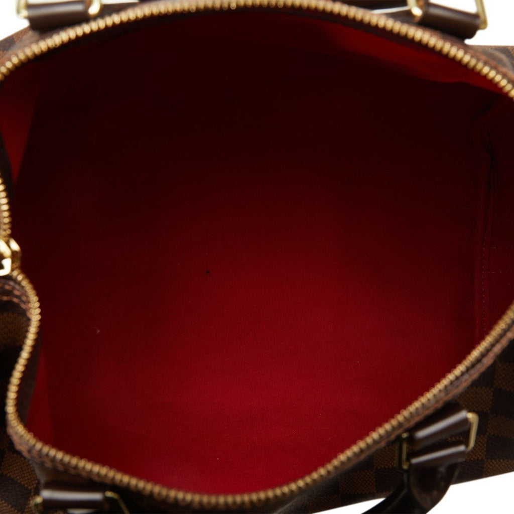 Louis Vuitton Brown Pvc Leather Handbag Shoulder Bag