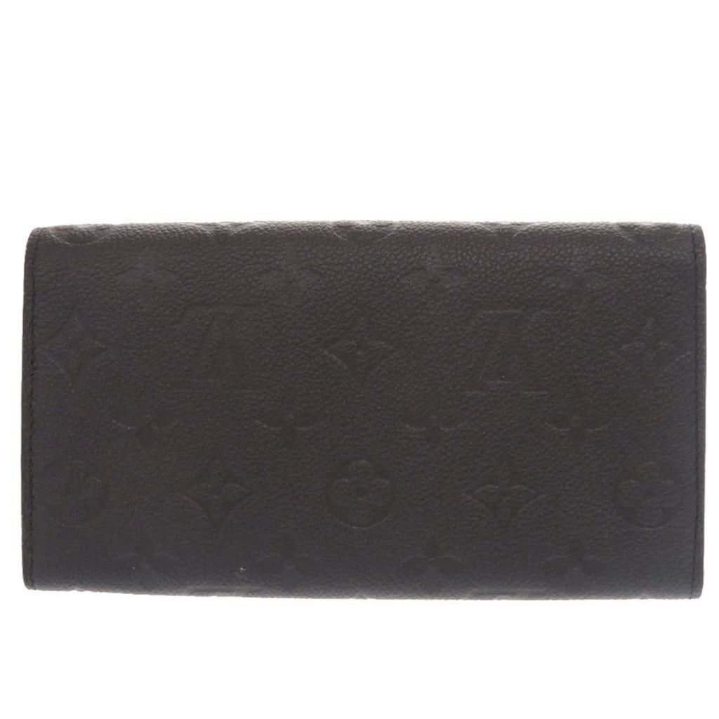 Louis Vuitton Monogram Empreinte Black Noir Monogram Empreinte Long Wallet