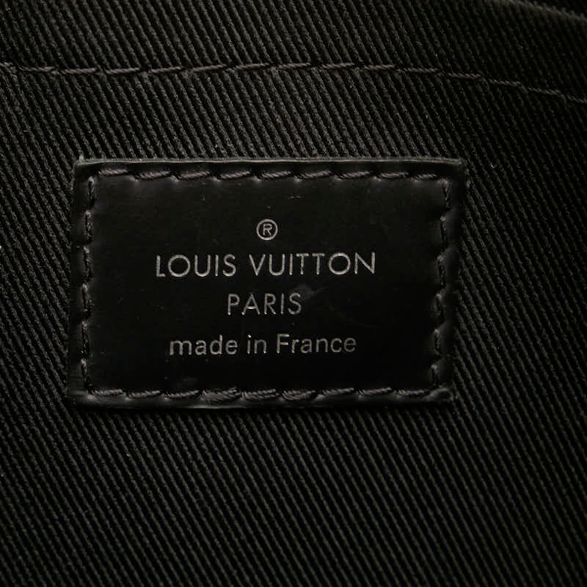 Louis Vuitton Black Monogram Eclipse Clutch Bag Pouch