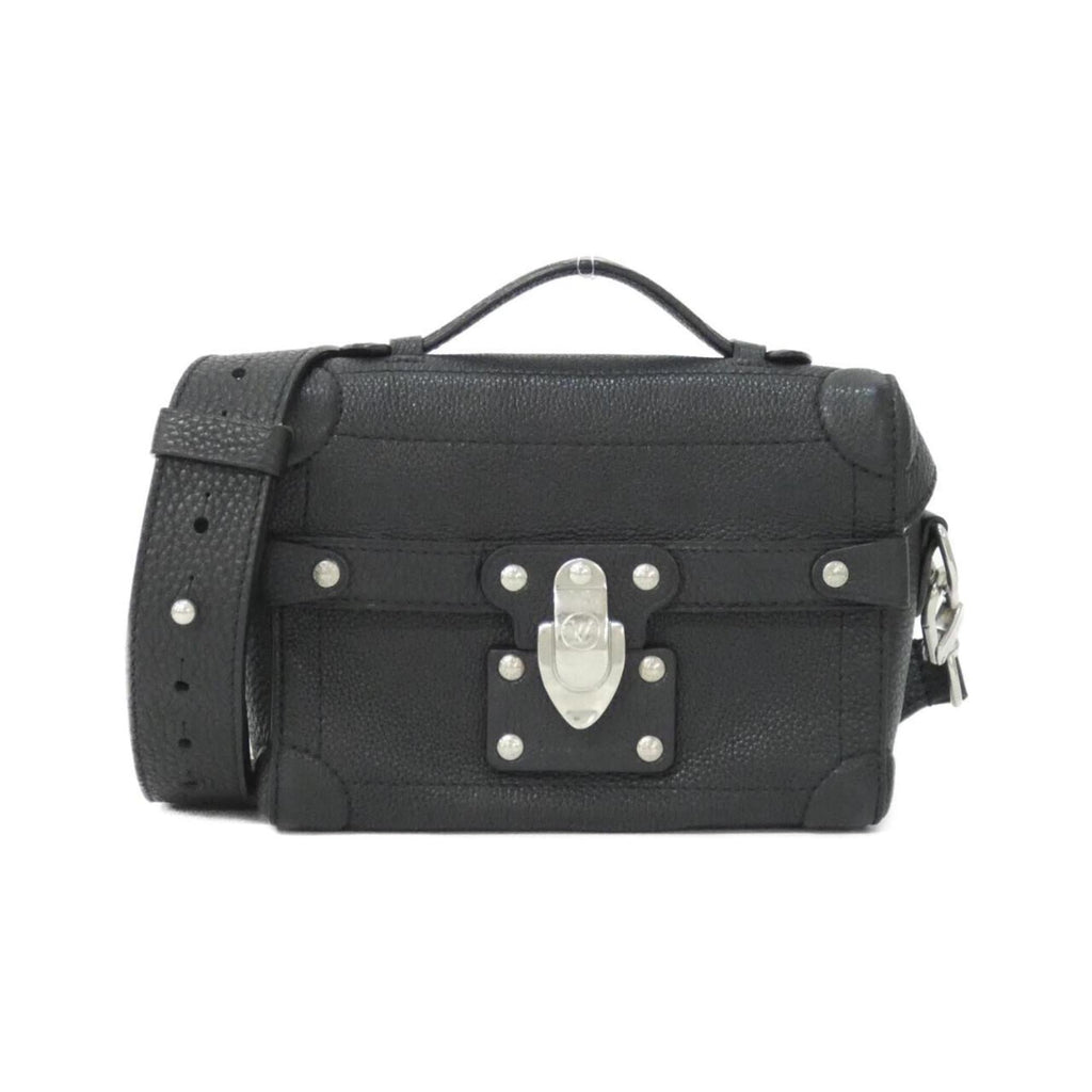 Louis Vuitton Black Leather Shoulder Bag