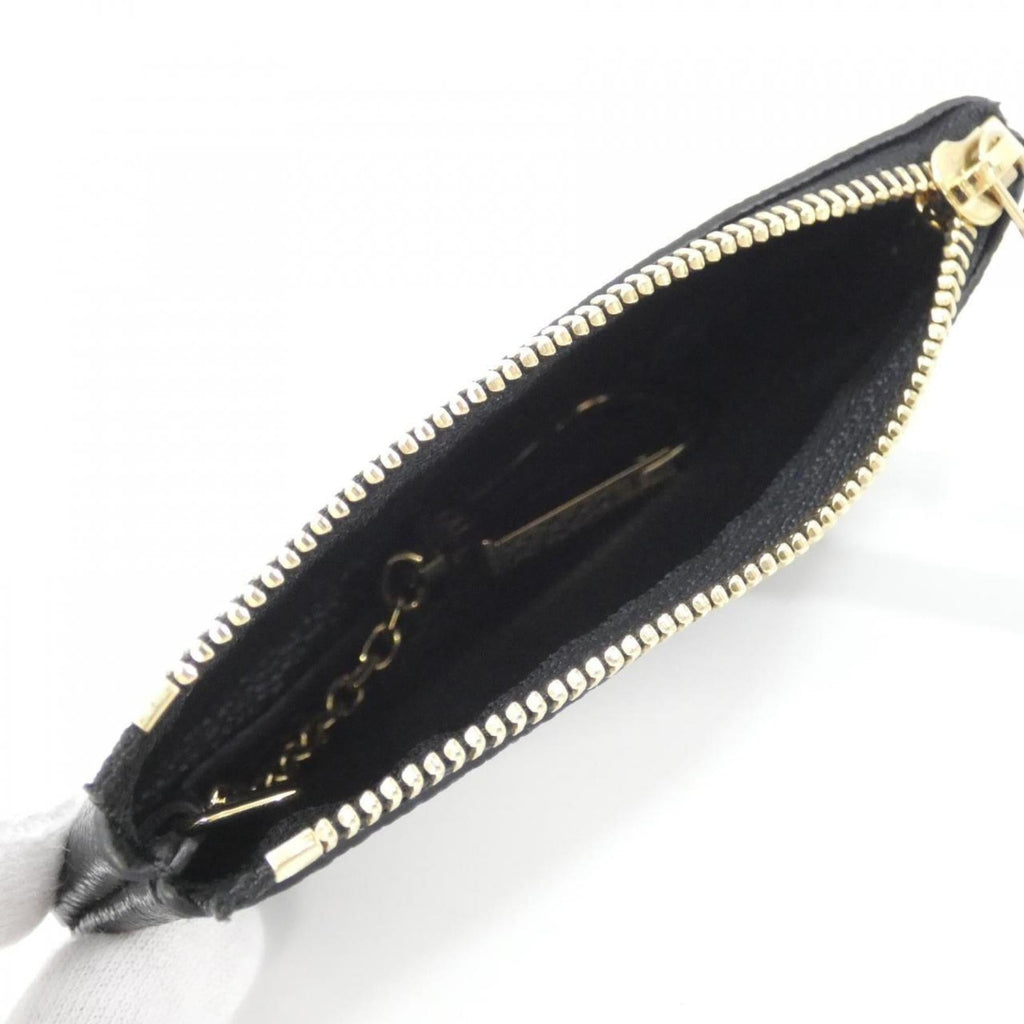 Louis Vuitton Black Leather Coin Purse/Coin Case