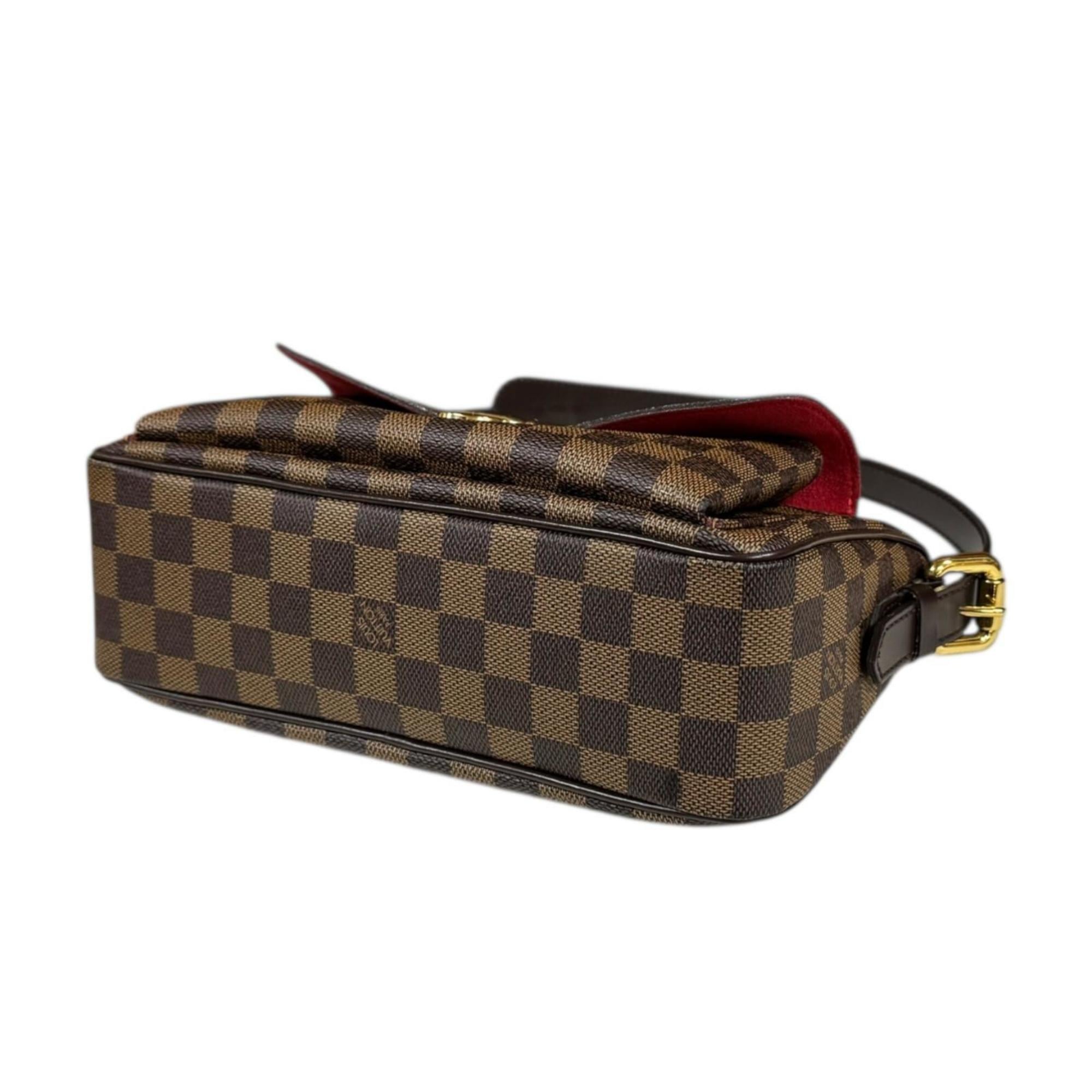 Louis Vuitton Damier Brown Damier Canvas Damier Canvas Shoulder Bag