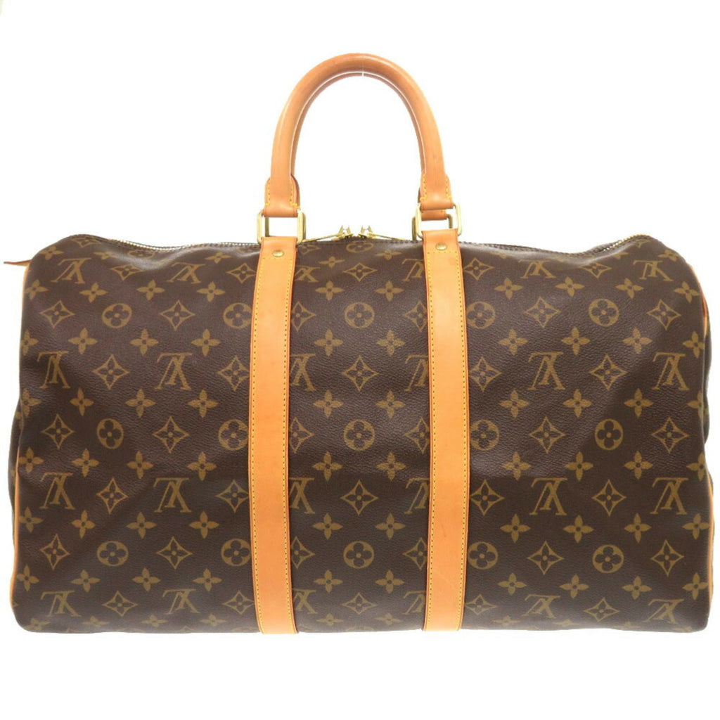 Louis Vuitton Brown Monogram Boston Bag