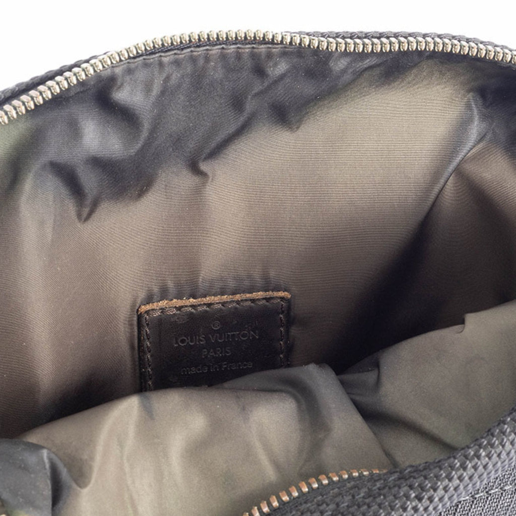 Louis Vuitton Black Noir Damier Geant Shoulder Bag