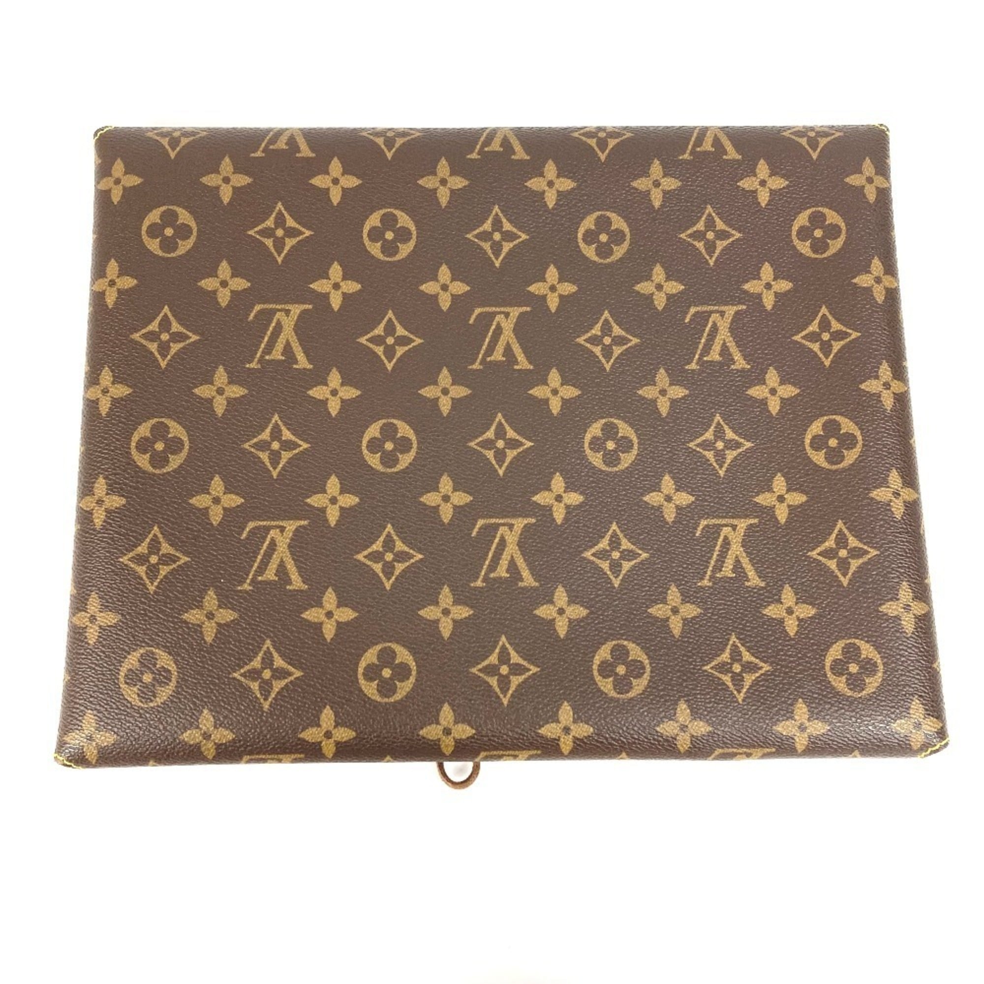 Louis Vuitton Monogram Brown Monogram Clutch Bag