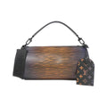 Louis Vuitton Black Leather Shoulder Bag