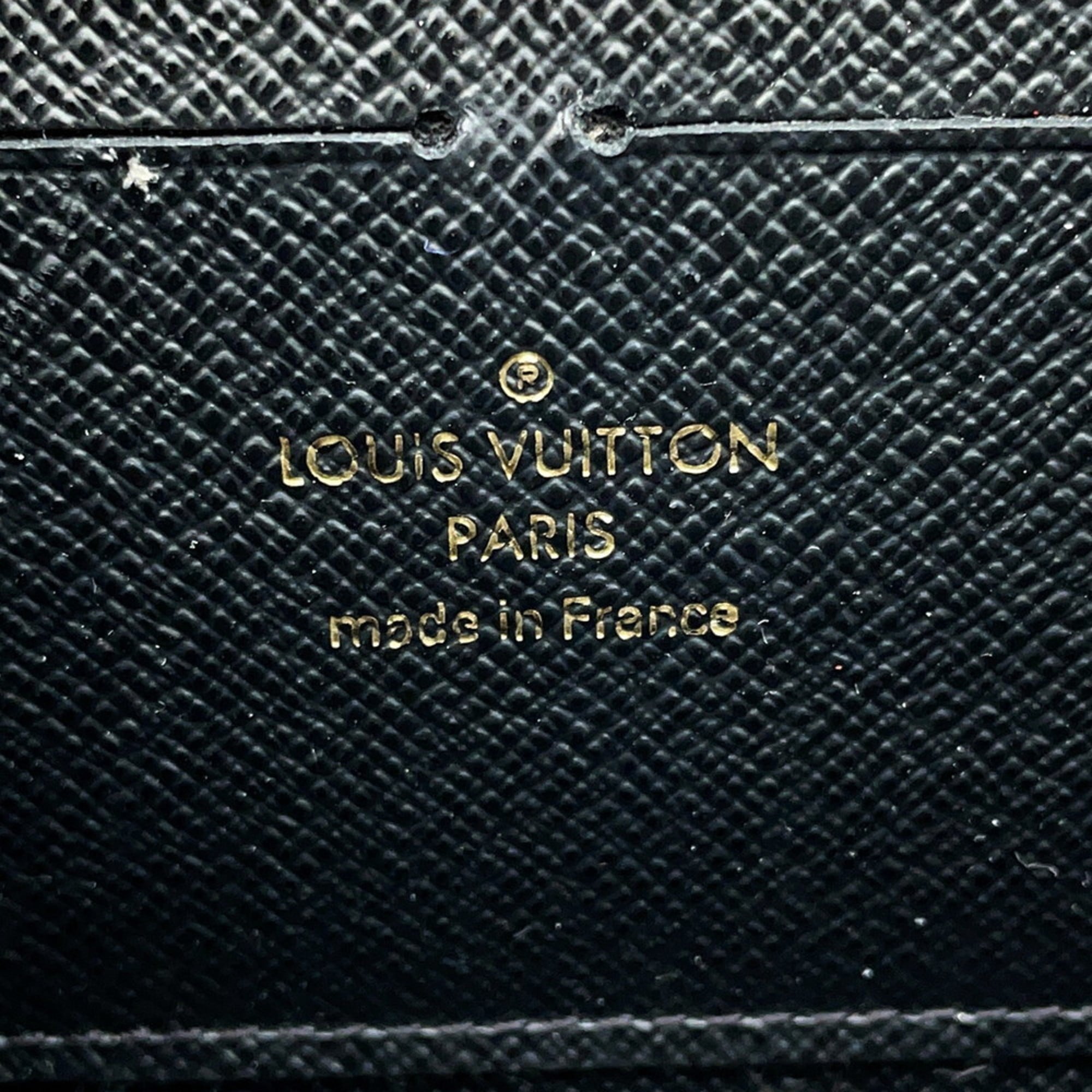 Louis Vuitton Noir Epi Leather Spangles Chain/Shoulder Wallet