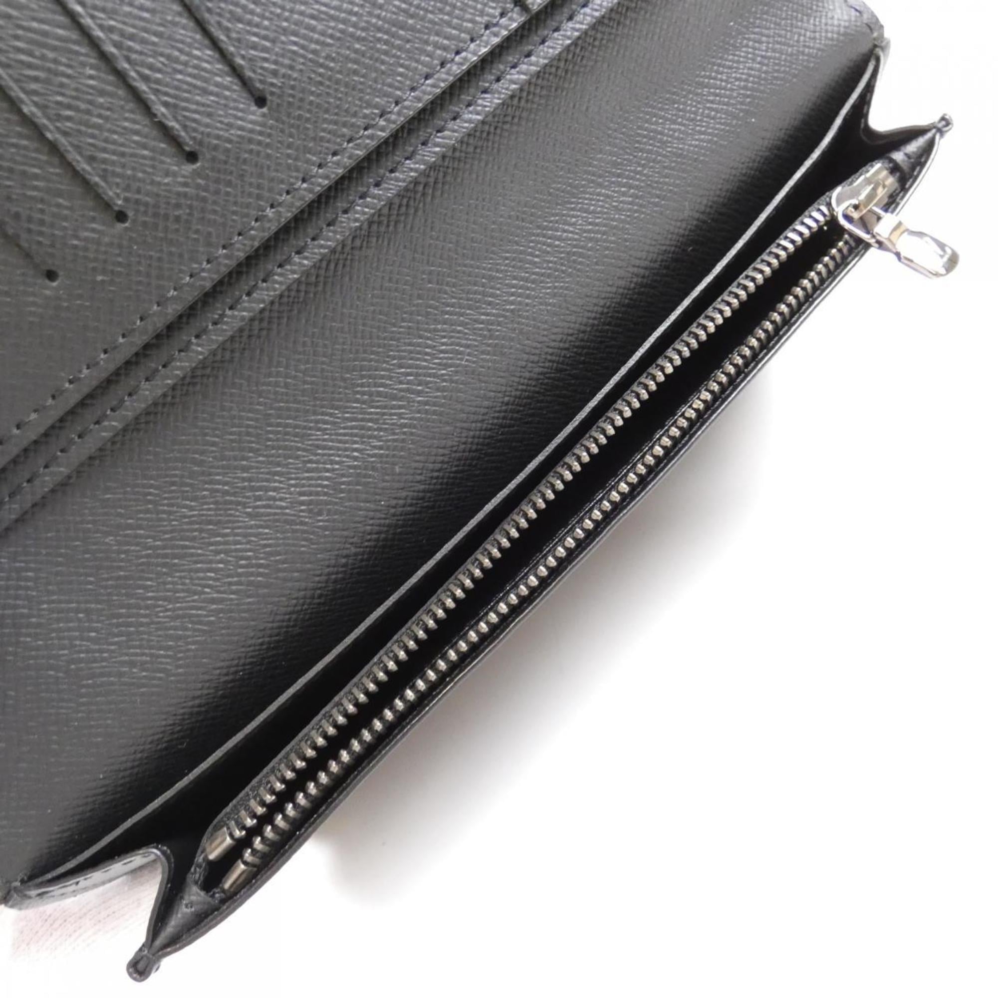 Louis Vuitton Black Monogram Eclipse Monogram Eclipse Long Wallet