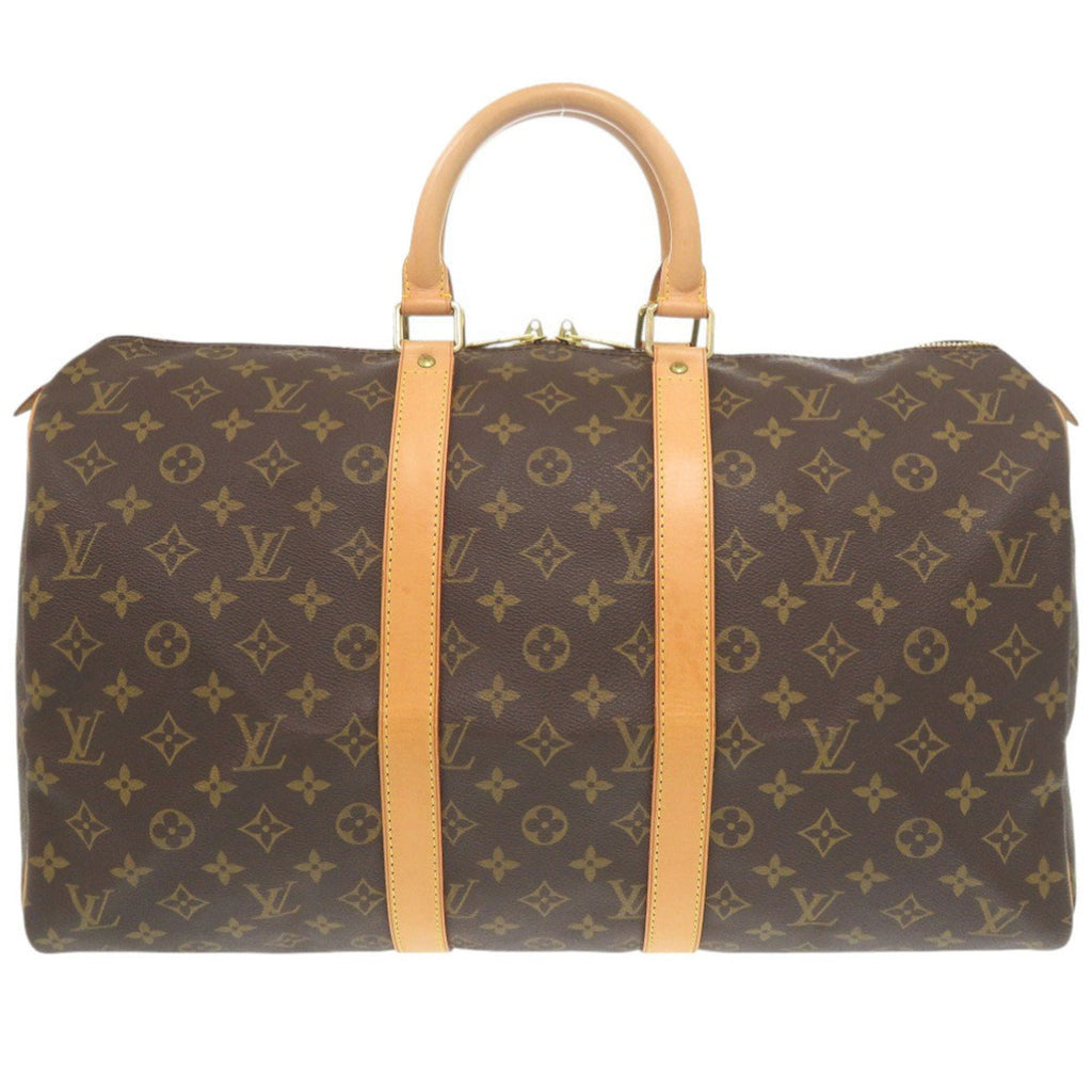 Louis Vuitton Brown Monogram Canvas Boston Bag