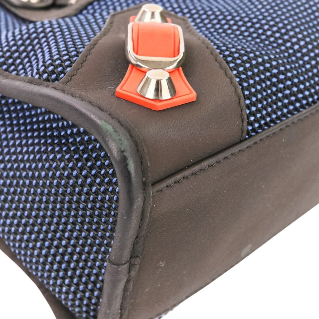 Balenciaga Dark Brown Navy Orange Hand